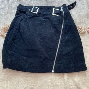Urban Outfitters corduroy zip skirt